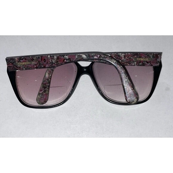 Luxottica Florallav 1412 Eyeglasses – Floral Lavender Crystal Italy Rare Frames - Picture 5 of 9